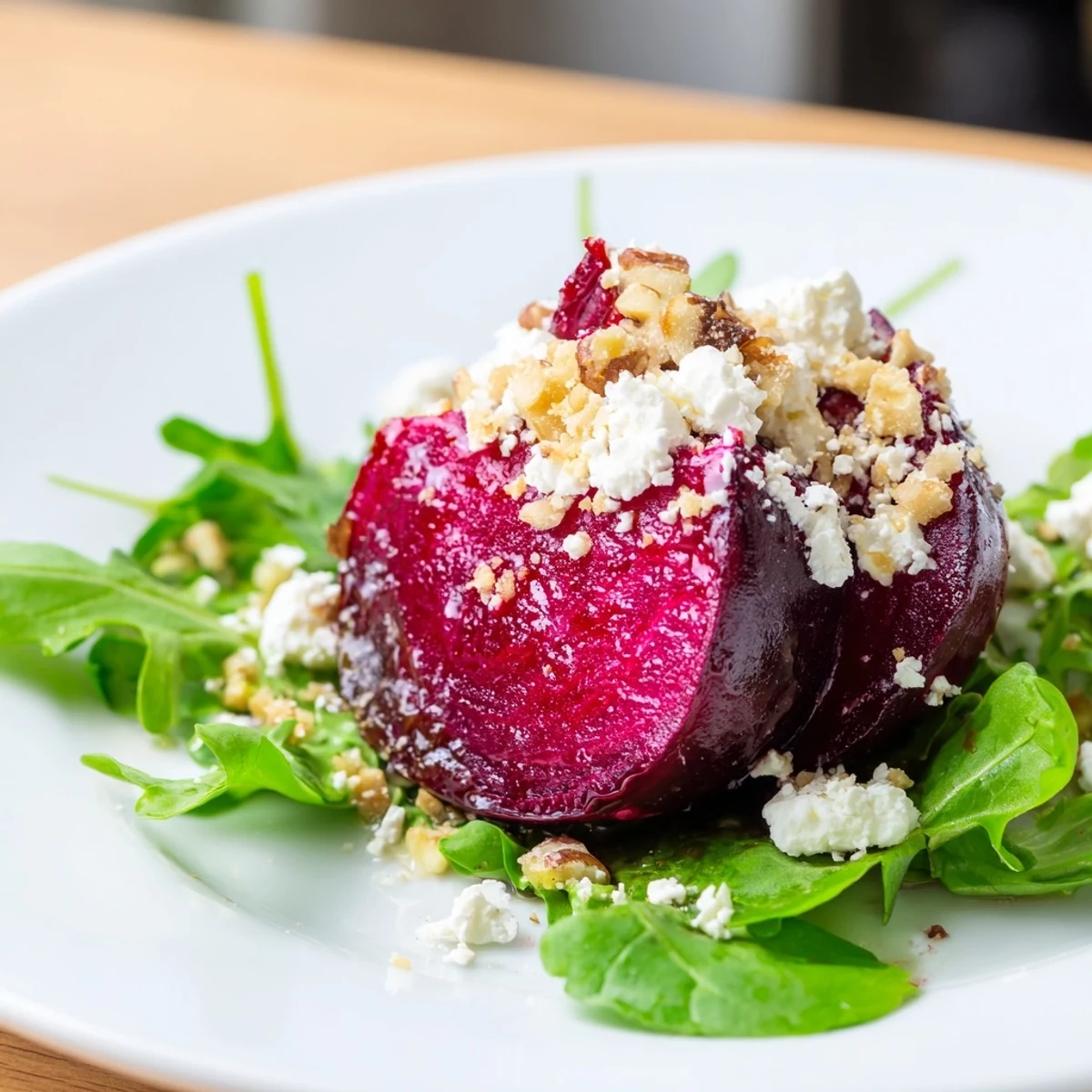Roasted Beet Feta Salad