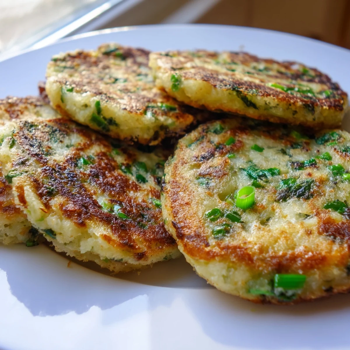 Irish Potato Cakes with Scallions