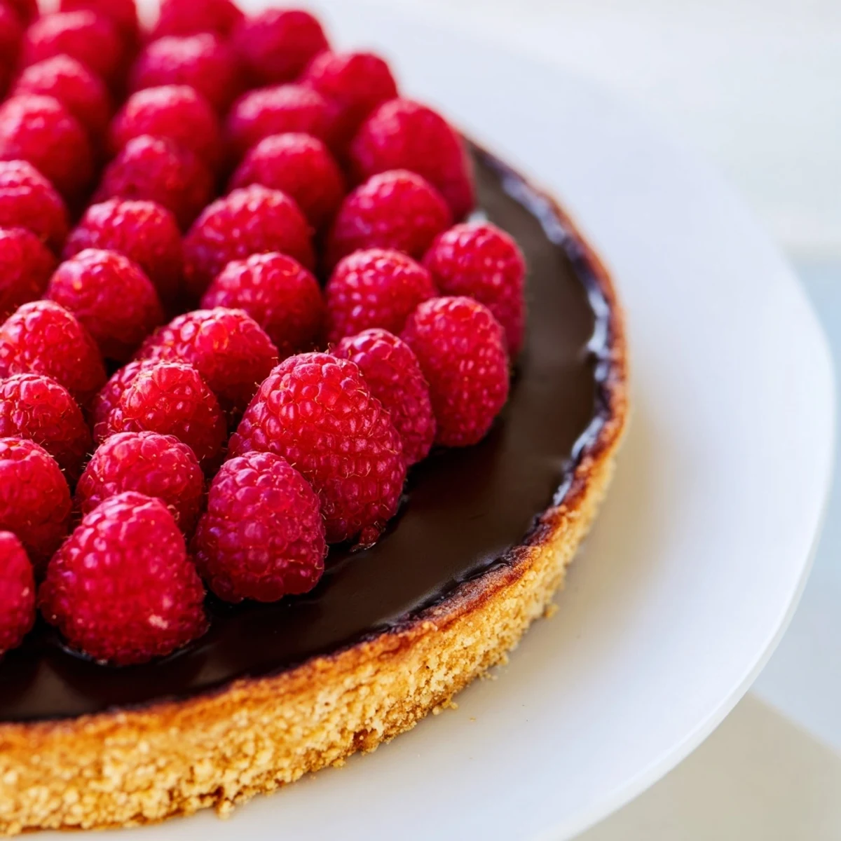 Raspberry Tart Chocolate Ganache