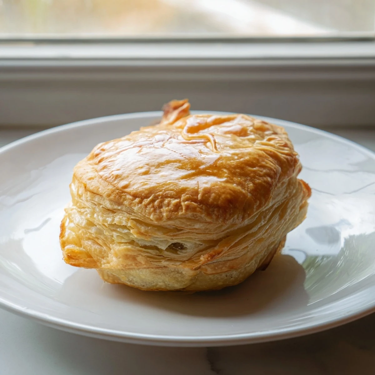 Individual Savory Beef Meat Pies displayed in a muffin tin, showing steam rising from the hearty beef filling.