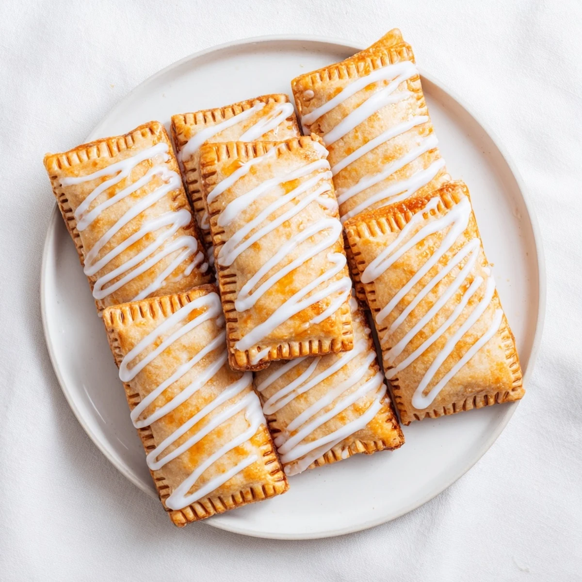 A close-up view of Protein Pop Tarts revealing a vibrant fruit jam filling inside the tender, protein-rich crust.