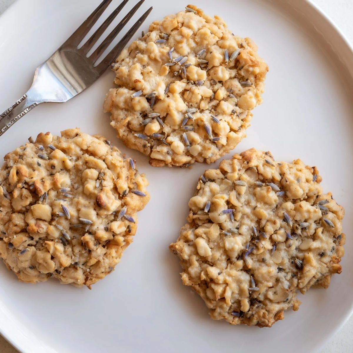 Crispy edges and tender centers make these Lavender Honey Crunch Cookies irresistible alongside afternoon tea