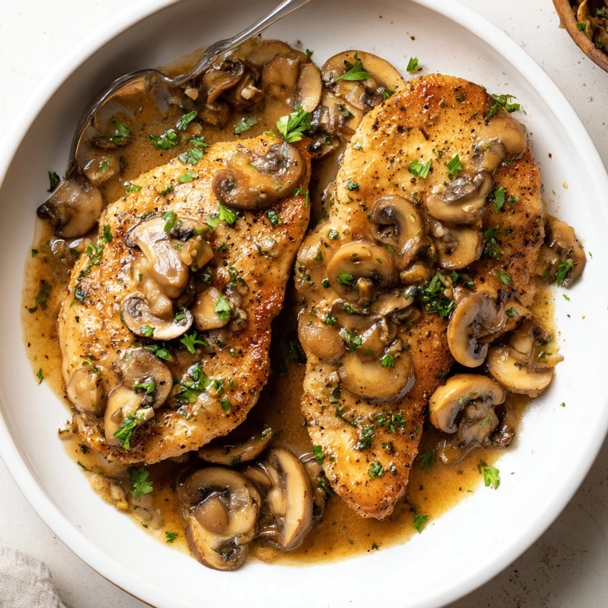 Dairy Free Chicken Marsala